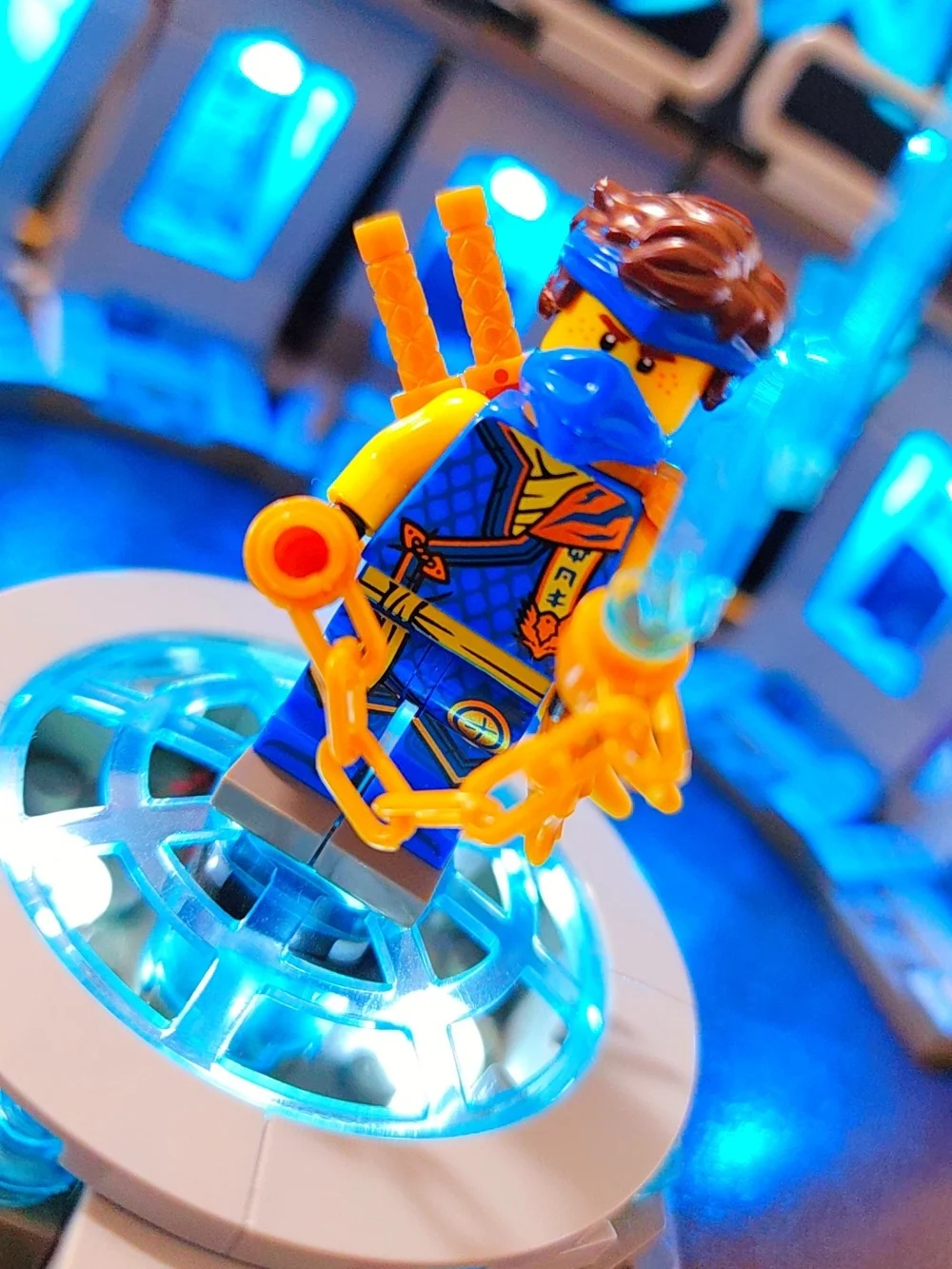 Ninjago Jay Minifigure Lego Compatible